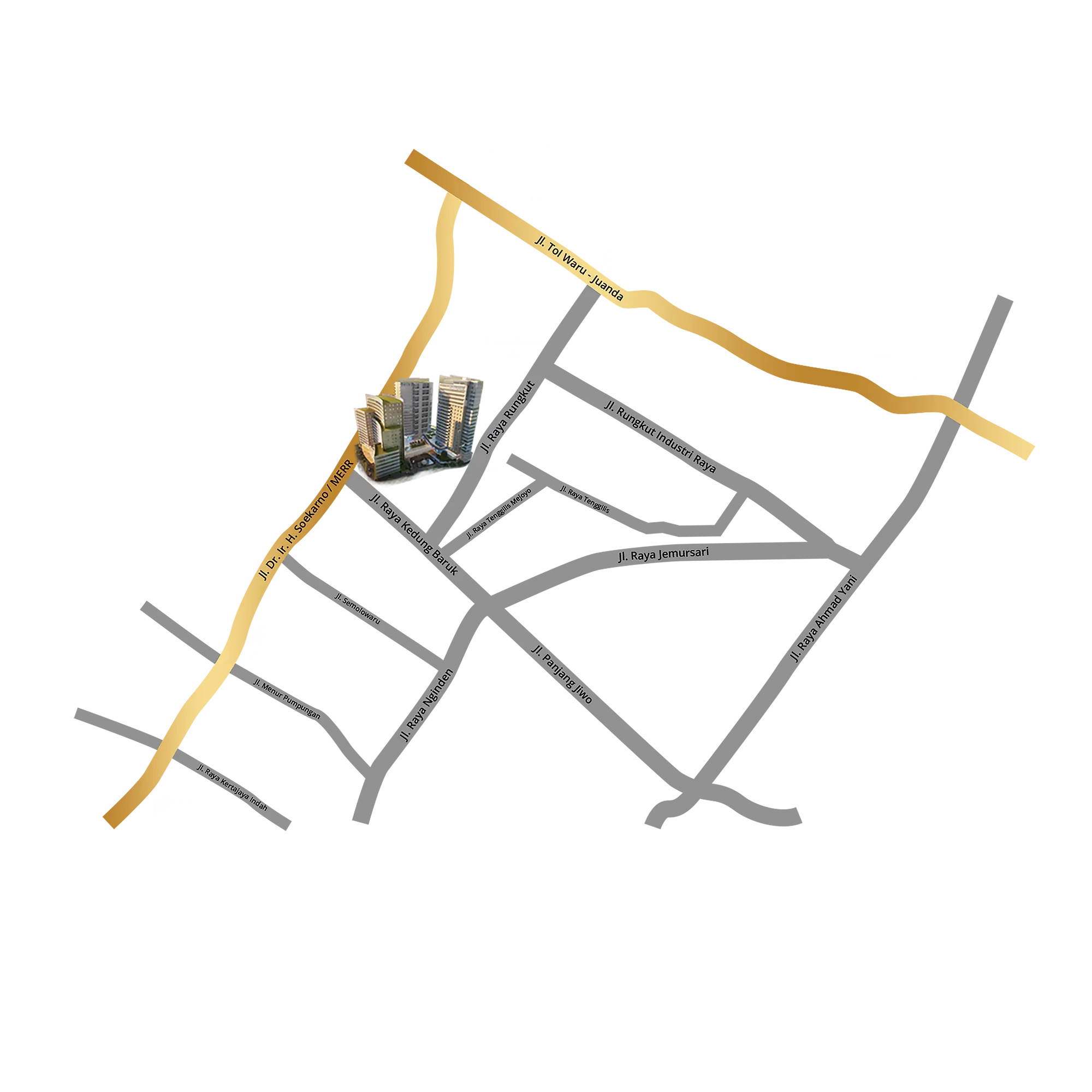 The Samator Location Map